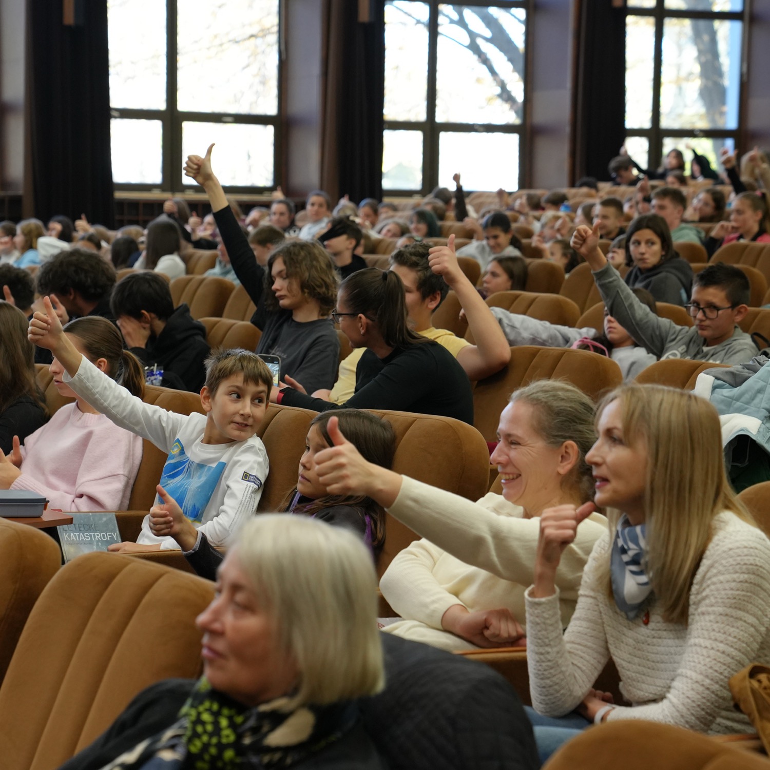 Festival Deň pre planétu — aula UKF v Nitre